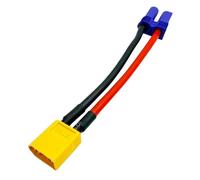 NUEAYMS Flexible Connector Wire for Model Battery Setups, EC5 Adapter Cable with Strain Relief and PVC Insulated Build