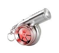 [NUEAYMS] Interactive Sound Effect Simulation Turbo Charger Key Ring Parent-child Creative Stress Relief Toy Pendant Parent-child Activity Toy, フリーサイズ
