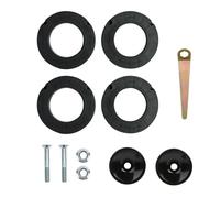 NUEAYMS Optimize Your Car Ride with 1.5 Inch Spacer Leveling Kits Suitable for Increased Tire Size and Balances 1155300 ABS Stainless Steel Spacer Leveling