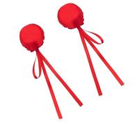 [NUEAYMS] Photo Studio Cosplay Red Hair Tie Easter Eye-catching Props for Edible Party