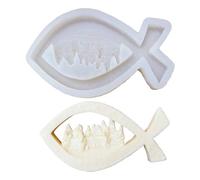 NUEAYMS Portrait Mold Jesuss the Last Supper Resin Silicone Soap Making Table Decoration Jesuss the Last Supper Resin Casting Silicone for Making