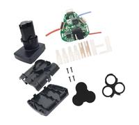 NUEAYMS Power Tool Battery Shell Rebuild Set, 6 Cell Housing with PCB Board Metal Terminals Screws for 10.8-12V Repair Tasks Replacement Use