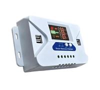 NUEAYMS Solar Power Controller 12V 24V with Color Display Screen, 30A