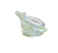 [NUEAYMS] Sparkling ring inspired by the ocean. Features shape and comfort fit. Accessory design for women and men. Bling Ring