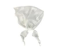 [NUEAYMS] Women Breathable Lace Neck Scarf Beach Essential Intricate Embroidery Design Quick Dry Machine Washable Floral Scarf Hair Neck Accessories, フリーサイズ