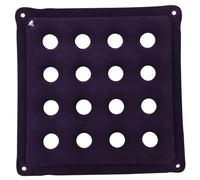 Nuelreva Bed Sore Cushions for Butt with Inflator 19x19in Pressure Relief Seat Cushion 16 Hole Inflatable Flocking Waffle Cushion for Sickbed Wheelchair Car Office Bed Sore Cushions for Butt