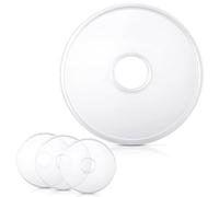 Nuenen 4 Pack Non-Stick Dehydrator Trays, 12 x 12'' Fruit Leather Roll Sheets & Dehydrator Accessories, Perfect for Making Jerky, Yogurt, and Dried Fruits