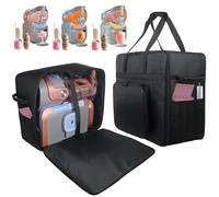 NUENSS-ROR Carrying Bag for Ninja SLUSHi Max Frozen Drink Maker FS605, Portable Slushie Machine Travel Carrier Bag, Front-Opening,Thick Padded for Protection, Bag Accessories for Ninja Slushie Machine