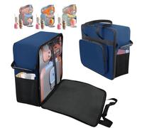 NUENSS-ROR Carrying Bag for Ninja SLUSHi Max Slushie Machine, Portable Outdoor Frozen Drink Maker Travel Bag-Front-Opening, Slushie Machine Bag for Ninja SLUSHi Max Frozen Drink Maker FS605 (Blue)