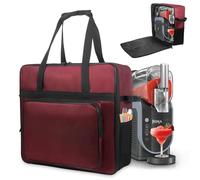 NUENSS-ROR Carrying Bag for Ninja SLUSHi Professional FS301 Slushie Machine, Portable Slushie Machine Travel Tote Bag-Thick Padded for Protection, Carry Case Accessories for Ninja Slushie (Burgundy)