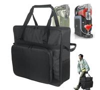 NUENSS-ROR Carrying Bag for Ninja SLUSHi Slushie Machine FS301, Frozen Drink Machine Carrier Case - Front-Opening, Thick Padded for Protection, Slushie Machine Carry Bag for Ninja Accessories (Black)