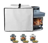 NUENSS-ROR Cover for Ninja Crispi Pro 6-in-1 Glass Air Fryer 6QT (Gray)
