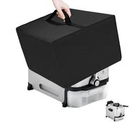 NUENSS-ROR Deep Fryer Cover Heat-Resistant Dust-proof Waterproof Protective Cover Lid Compatible with T-fal 3.5L Stainless Steel Deep Fryer FR702D51 (15.7"D x 13.8"W x 12.2"H, Black)