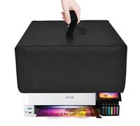 NUENSS-ROR Printer Dust Cover for Epson Printer Anti-Static Waterproof Dustproof Cover Heavy Duty Printer Cover Case Lid Protector for Epson EcoTank Photo ET-8550 Wireless All-in-One Printer (Black)