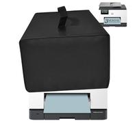 NUENSS-ROR Printer Dust Cover Heavy-Duty Waterproof Dustproof Anti-static Printer Cover Case, Thick Printer Storage Cover for HP OfficeJet Pro 9135e Wireless Printer (Black, 18.1×16.9×12.6in)