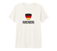 Nürnberg Nuremberg German Flag Roots Heritage Germany Premium T-Shirt