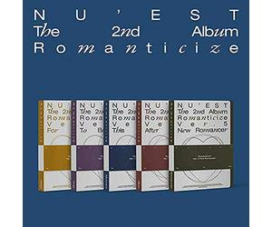 NU'EST - NU'EST ROMANTICIZE 2nd Album RANDOM VER. CD+52p Photo Book+12p Lyrics Book +Photo Post Card(1set 6ea)+Book Mark+Photo Card K-POP SEALED+TRACKING CODE