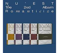 NU'EST ROMANTICIZE 2nd Album VER.3 (The Moment) CD+1p UNFOLDED POSTER+52p Photo Book+12p Lyrics Book +Photo Post Card(1set 6ea)+Book Mark+Photo Card K-POP SEALED+TRACKING CODE