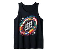 Nuestra Cultura ES Infinita Hispanic Heritage Latin Pride Tank Top