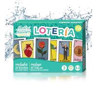 Nuestra Nostalgia Lottery, Traditional Mexican Lottery Game, 20 Cards and a Waterproof Deck (21-40 Cards)