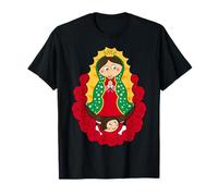 Nuestra Señora de Guadalupe Cartoon Our Lady of Guadalupe T-Shirt
