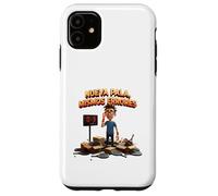 Nueva Pala Mismos Errores Funny Spanish Padel Cartoon Art Case for iPhone 11