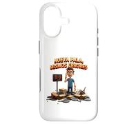Nueva Pala Mismos Errores Funny Spanish Padel Cartoon Art Case for iPhone 17