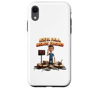 Nueva Pala Mismos Errores Funny Spanish Padel Cartoon Art Case for iPhone XR