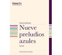 Nueve Preludios Azules (Guitar Score)