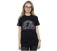 Nuevo Girl Cotton Boyfriend T-Shirt Genesis Black XXXL