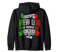 Nuevo León México Souvenir Chingon Mexican Pride Vacation Zip Hoodie