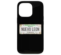 Nuevo León Monterrey Mexico License Plate Vacation Beach Case for iPhone 13 Pro