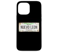 Nuevo León Monterrey Mexico License Plate Vacation Beach Case for iPhone 13 Pro Max