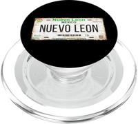 Nuevo León Monterrey Mexico License Plate Vacation Beach PopSockets PopGrip for MagSafe