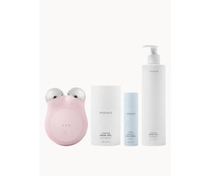NuFACE MINI+ Petite Facial Toning Routine Bundle - Sandy Rose