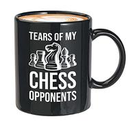 Nufar Chess Lovers Tears of My Chess Opponents 11 oz Coffee Mug Novelty Ceramics Tea Cup