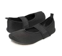Nufoot Futsole Women's Soft-Sided Shoes for Indoors/Outdoors, Foldable & Flexible Footwear for Sport, Exercise, Yoga or Travel, Dance Shoes