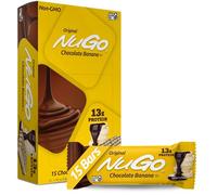 NuGo All-Natural Nutrition Bar, Chocolate Banana, 1.76-Ounce Bars (Pack of 15)
