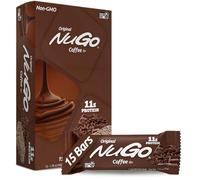 NuGo All-Natural Nutrition Bar, Coffee, 1.76-Ounce Bars (Pack of 15)