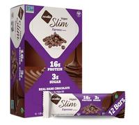 Nugo Bar, Nugo Slim, Espresso 45 g (Pack of 12)