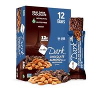 NuGo Dark Nutrition Protein Bars Chocolate Almonds 50g - Pack of 12