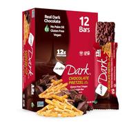 NuGo Dark Nutrition Protein Bars Chocolate Pretzel 50g - Pack of 12