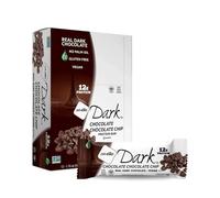 NuGo Dark Nutrition Protein Bars Coconut 50g - Pack of 12 (Chocolate Chip Bars)