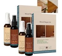 NuGrain Wood Repair Kit, Professional Wood Floor Scratch Repair, Floor Cover Nicks and Scratches, Hides Minor Defects, Restore A Finish for Woods (2)