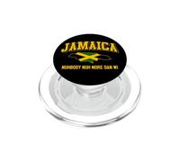 Nuhbody Nuh More Dan Wi Jamaica Flag Jamaican Independence PopSockets PopGrip for MagSafe