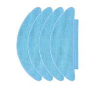 NUHFUFA 4 PCS Washable Mop Pad Robot Sweeper Accessories for Lubluelu SL60D/SG60/SL61, Replacement Cloths Wipe Rags
