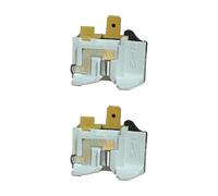 NUHFUFA 4TM Overload Protector Copper Foot Temperature Switch 213RHBYY-53 NHM9AB for Refrigerator Compressor(2PCS)