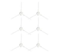 NUHFUFA 6 PCS Side Brushes Replacement Part Robot Vacuum Cleaner Accessories Compatible with Tefal Rowenta X-plorer Serie 75 RG7687