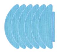 NUHFUFA 6 PCS Washable Mop Pad Robot Sweeper Accessories for Lubluelu SL60D/SG60/SL61, Replacement Cloths Wipe Rags