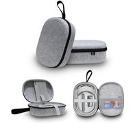 NUHFUFA for Vision Pro Portable Storage Bag, 2024 VR Headset Glasses Protective Carrying Case 12.2x8.5x4.1in Hard Shell Travel Storage Bag Shockproof and Anti-scratch
